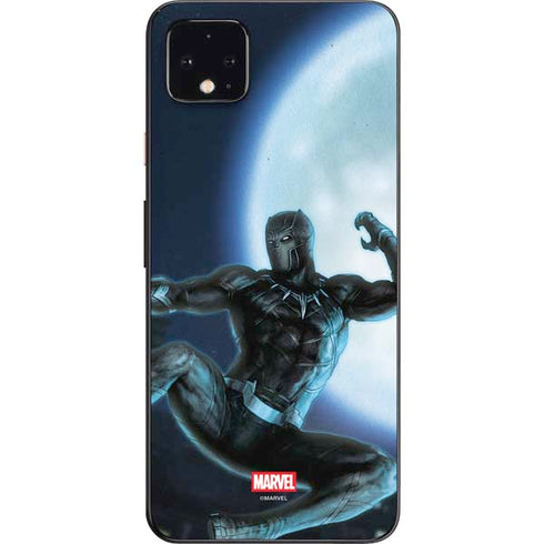 Marvel Black Panther Jumping Through Air Google Pixel 4 XL Skin